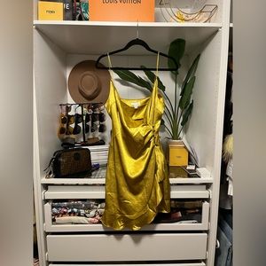 TopShop Mini Satin Effect Dress